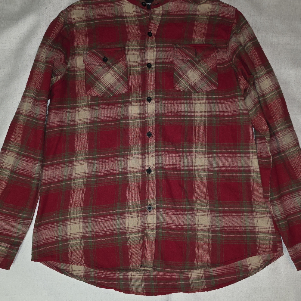 Men's Red Plaid Shirt